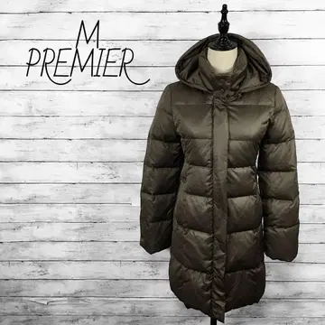 M-PREMIER 엠프리미어 다운 코트 브라운 34 사이즈 S 사이즈