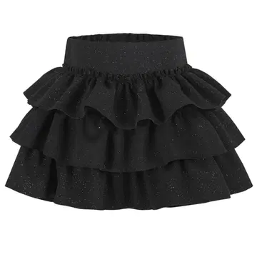andwang Kirakira frill culotte miniskirt