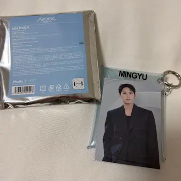 seventeen 민규 미니 파우치