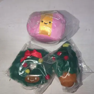 Qualia 닛코리-노 크리스마스 봉제 인형 3종 트리 리스 가챠