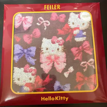 새상품 FEILER 페이러 산리오 콜라보 헬로키티 케이스 포함