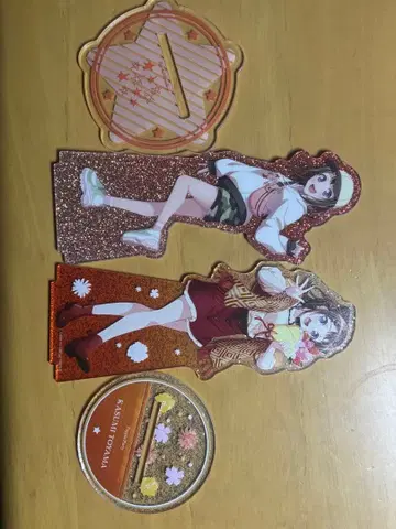 뱅드림 굿즈 묶음 판매 아크릴 스탠드 캔뱃지 키링