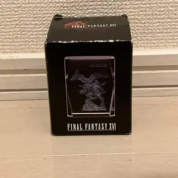 FINAL FANTASY XVI 레이저 조각 크리스탈 유리