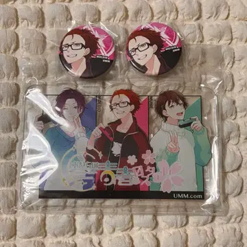 모루데오 UMM.com 아크릴 스탠드 캔뱃지