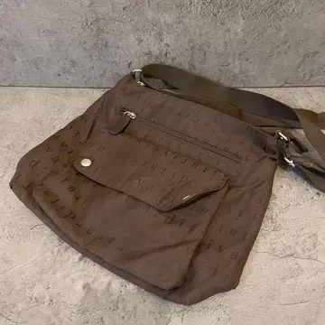 [ itariyard ] 이탈리아드 숄더백 올 패턴 브라운 포켓