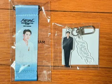 SEVENTEEN NEW 캡슐 토이 민규 플래그 키링 아크릴 키링