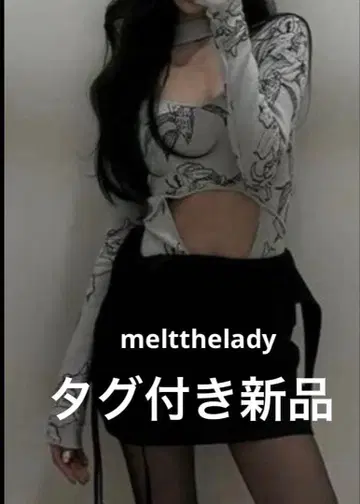 택 포함 새상품 meltthelady lily open tops