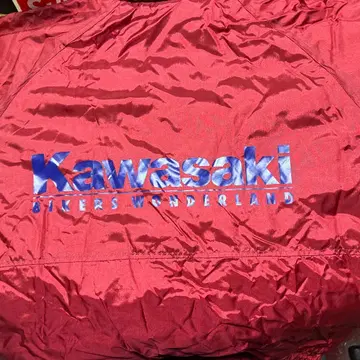Kawasaki 빨간색 나일론 자켓 L 사이즈