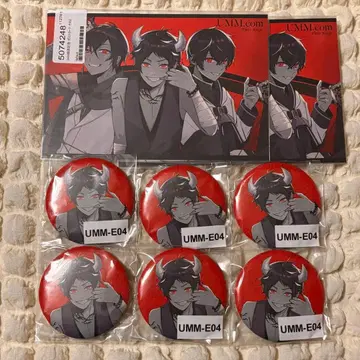모루데오 KING UMM.com 캔뱃지 엽서