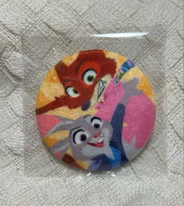 주토피아2 블라인드 푹신푹신 캔뱃지 [주디&닉]