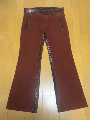 Dsquared2 로우라이즈 코듀로이 팬츠