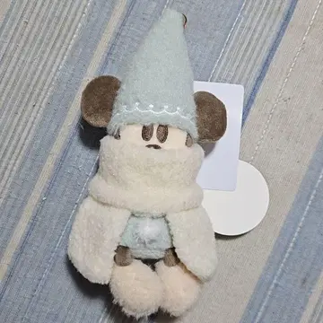 리루린린 인형 배지 스카이블루