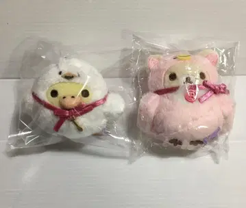 산엑스 리락쿠마 테노리 봉제 인형 2개