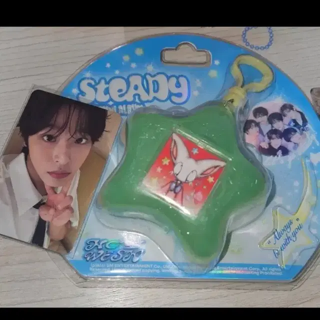 엔시티 위시 스테디 키링 앨범 리쿠 버전 포카포함