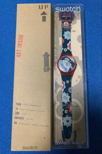 swatch 아티스트 모델 손목시계