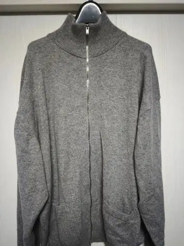 HERILL 25aw 캐시미어 DRIVERSKNIT GRAY 3