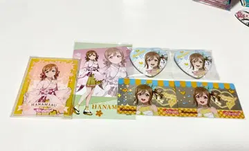 Aqours 쿠니키다 하나마루 하트형 캔뱃지 오다이바 벚꽃 일본 의류