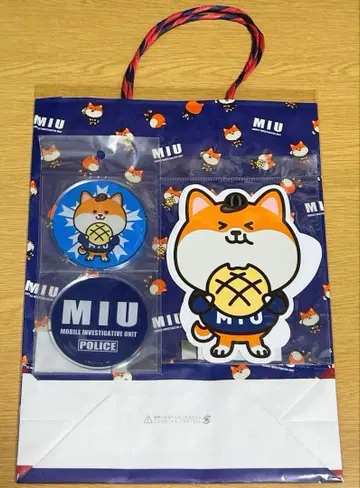 [ MIU404 ] 폴리마루 코스터 엽서 쇼핑백