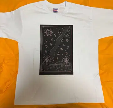 캔Tee milky way 빅 실루엣