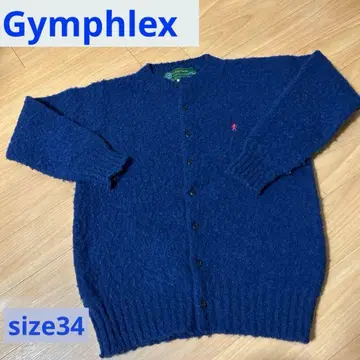 Gymphlex 네이비 가디건 34