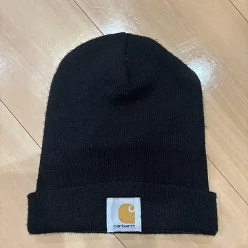 Carhartt 블랙 니트 모자