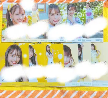 이코럽 타키와키 쇼코 친필 3종 컴프 1종 세미 컴프