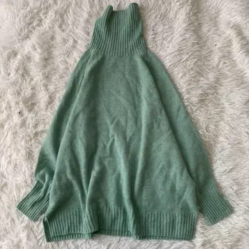 Sarahwear 울 캐시미어 터틀넥 니트