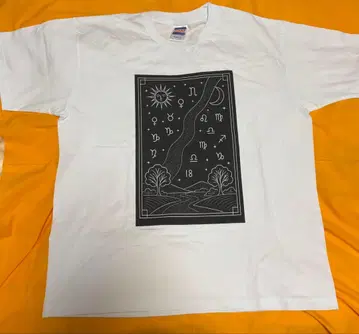 캔Tee milky way 빅 실루엣