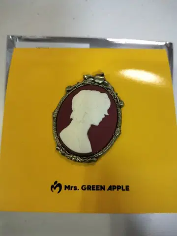 Mrs. GREEN APPLE BABEL no TON 브로치