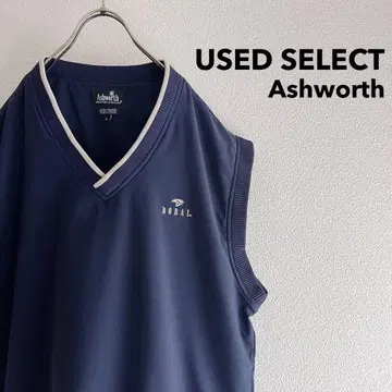 구제 의류 'Ashworth' Shell Vest / 네이비
