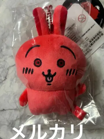 치이카와 (먼작귀) 빨간 토끼 마스코트 봉제 인형