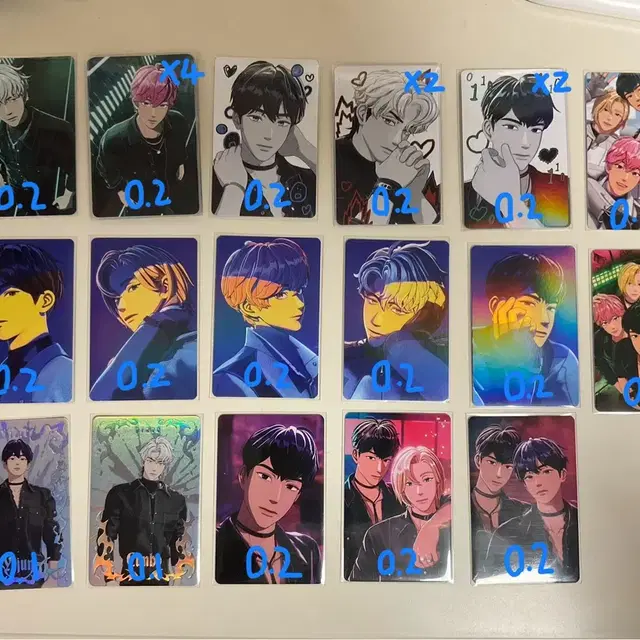 플레이브 예준 노아 밤비 은호 하민 칼리고 포카앨범 냥냥즈 예라인유닛포카