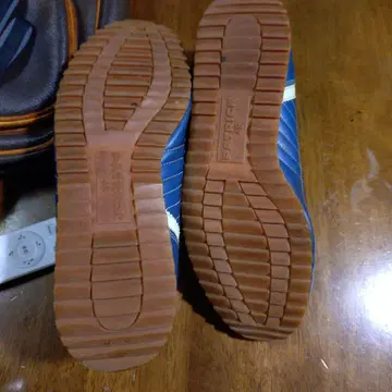 패트릭 파란색 가죽 스니커즈 사이즈 43