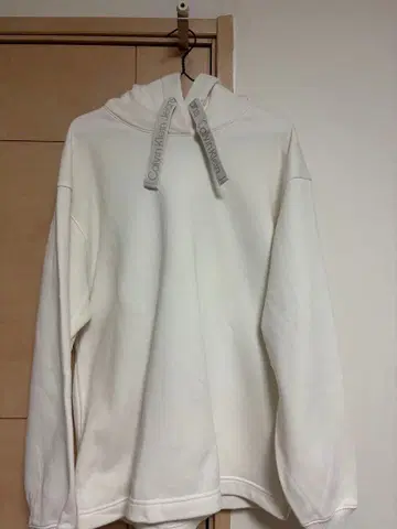 캘빈 클라인 진스 화이트 후드티 M
