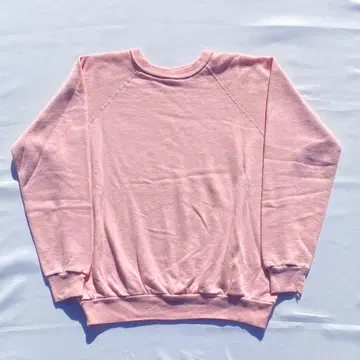 70년대 맨투맨 블랭크 핑크 래글런 슬리브 트레이닝복