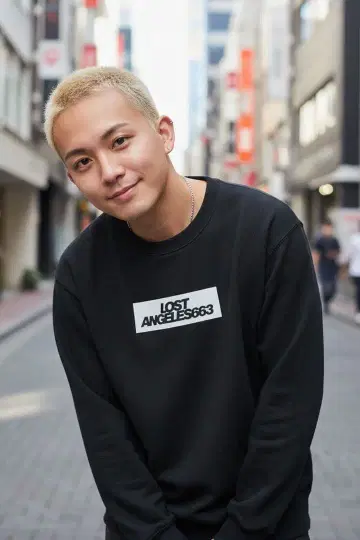LOST ANGELES 맨투맨 XL 블랙