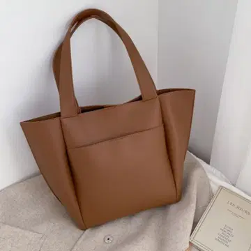 숄더백 여성용 브라운 토트 3way 백 A4 브라운