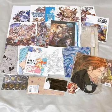 그랑블루 판타지 그랑블루 페스티벌 팜플렛 아트북 묶음 판매