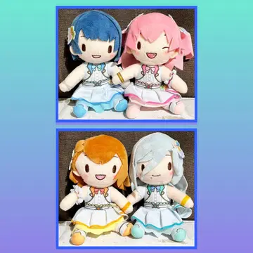 [최저가] 프로세카 후와푸치 미니 봉제 인형 모어모어점프 4개 세트