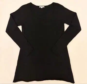 [ 새상품급 ] ORIM 올림 캐시미어 100% 블랙 긴팔 니트 일본제