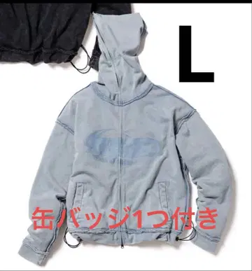 Age Factory x CPG BLUE hoodie 후드티