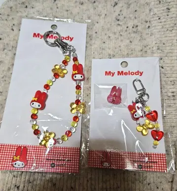 로리즈팜 My Melody 스트랩 set