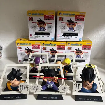 드래곤볼 만화 스트럭처 5종 컴플리트