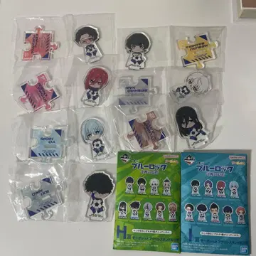 제일복권 블루 록 [결전의 각오] 소기웃 아크릴 스탠드 7세트