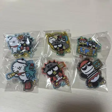 바츠마루 하나마루 팬더 배지 아크릴 배지