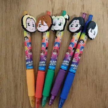 하라주쿠 페스티벌 리얼 피스 볼펜 전 5종 3