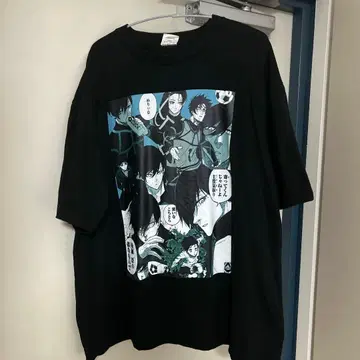 블루 록 전시회 T셔츠 이토시 린 원화전