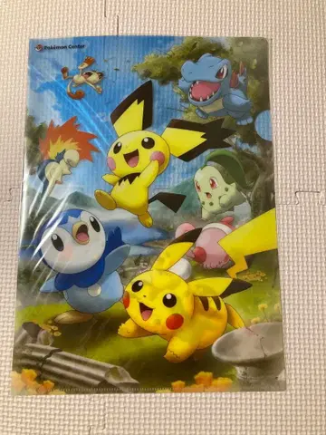 포켓몬 A4 클리어 파일 2009년 시간의 추억