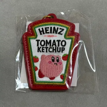 커비 하인즈 당선품 토마토 케첩 키스톤형 키링