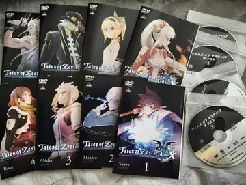 테일즈 오브 제스티리아 더 크로스 DVD 전 8권 세트 ufotable